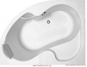Ванна акриловая угловая Ravak коллекция Rosa II PU PLUS 170х105х44 L C2210P0000
