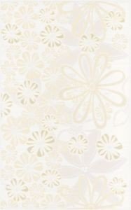 декор Церсанит Эйфория Квитка 1 25x35 Бьянко