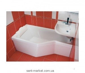 Ванна акрилова асиметрична Ravak Be happy 160х75х61 L C131000000