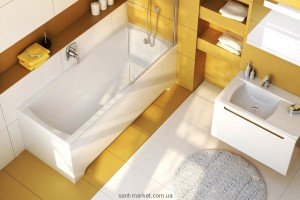 Ванна акриловая прямоугольная Ravak коллекция Classic 150х70х61 N C521000000