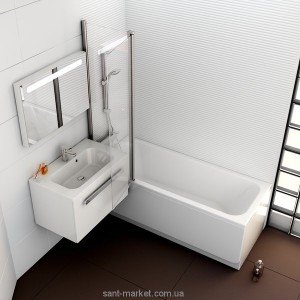 Ванна акриловая прямоугольная Ravak коллекция Chrome 170х75х43 C741000000