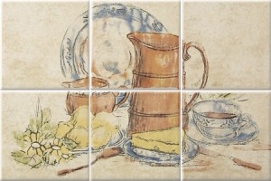 Опочно Есень густо беж декор 20х30