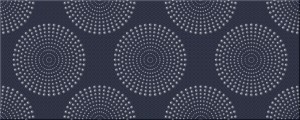 Опочно Фьюжн графит декор 20х50