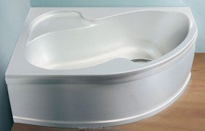 Ванна акрилова кутова асиметрична Ravak колекція Rosa I 160х105х45 L CM01000000