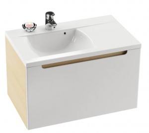 Раковина для ванної на тумбу Ravak колекція Classic біла XJDP1180000