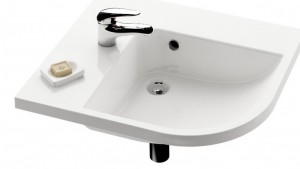 Раковина для ванной подвесная Ravak коллекция Be happy белая XJAL1100000