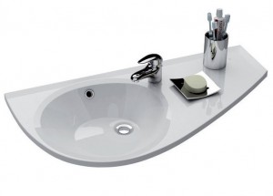 Раковина для ванної підвісна Ravak колекція Avocado біла XJ1P1100000