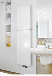 Водяной полотенцесушитель Zehnder коллекция Fina дизайнерский 500х1300х85 белый FIP-130-050