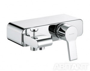 Змішувач одинважільний для ванни з коротким виливом Kludi колекція O-Cean хром 387700575