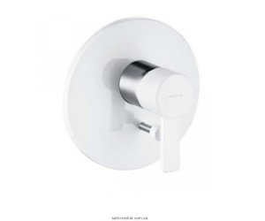 Змішувач прихований (вбудований) Kludi колекція Zenta хром / білий 386609175