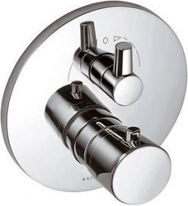 Смеситель с термостатом скрытый (встраиваемый) Kludi коллекция Kido хром 398200575