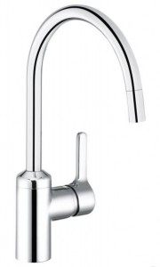 Kludi Bingo Star Змішувач для кухні нержавіюча сталь з поворотним висувним виливом 428519678