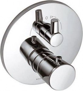 Змішувач з термостатом прихований (вбудований) Kludi колекція Kido хром 398200575