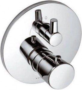 Змішувач з термостатом прихований (вбудований) Kludi колекція Kido хром 398250575