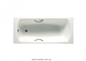 Ванна сталева вбудована Roca Swing прямокутна 170х75 з ручками A220170001