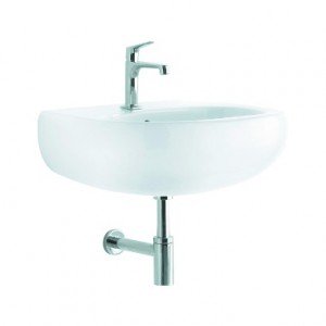 Раковина для ванної підвісна KOLO колекція Ovum by Antonio Citterio біла L41160000