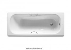 Ванна стальная встраиваемая  Roca Princess прямоугольная 170х75 с ручками  A2202N0001-B