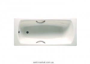 Ванна стальная встраиваемая Roca Swing прямоугольная 170х75 с ручками A220170001