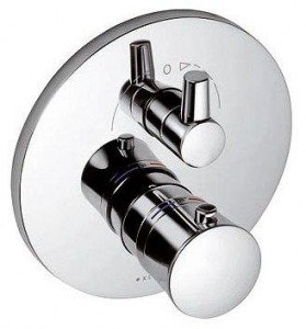 Змішувач з термостатом прихований (вбудований) Kludi колекція Amphora хром 548200520