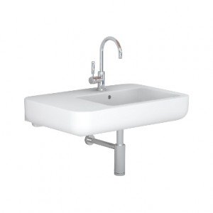 Раковина для ванної підвісна KOLO колекція Ego by Antonio Citterio біла K11182900