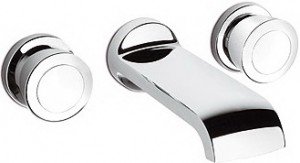 Змішувач для раковини двухвентильний настінний прихований каскадний Kludi Joop! хром 551460505