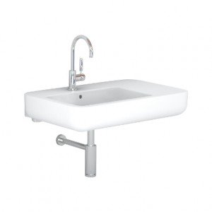 Раковина для ванної підвісна KOLO колекція Ego by Antonio Citterio біла K11183000