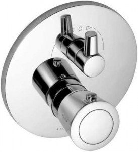 Змішувач з термостатом прихований (вбудований) Kludi колекція Joop! хром 558200505