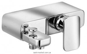 Змішувач одинважільний для ванни з коротким виливом Kludi колекція Esprit хром 564450540