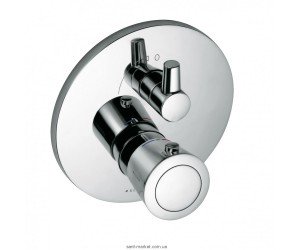 Змішувач з термостатом прихований (вбудований) Kludi колекція Joop! хром 558250505