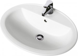 Раковина для ванної вбудована KOLO колекція Nova Top біла 1517000