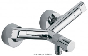 Смеситель с термостатом двухвентильный для ванны Kludi коллекция New Wavеs хром 575400530