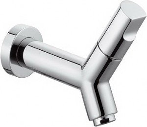 Змішувач для раковини одноважеля настінний Kludi колекція New Waves хром 570250575