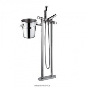 Змішувач двухветільний на підлогу (окремо) з душем Kludi колекція New Wavеs хром 575910530