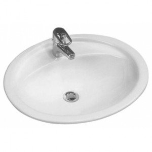 Раковина для ванной встраиваемая KOLO коллекция Scarlet белая 1530000