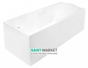 	Ванна акрилова прямокутна PoolSpa колекція Muza 150х70 з рамою білий PWPD510ZS000000