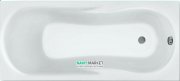 	Ванна акриловая прямоугольная PoolSpa коллекция Muza 170х70 с ножками белый PWPD710ZN000000 