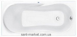 	Ванна акрилова прямокутна PoolSpa колекція Muza 150х75 з рамою білий PWPH210ZS000000