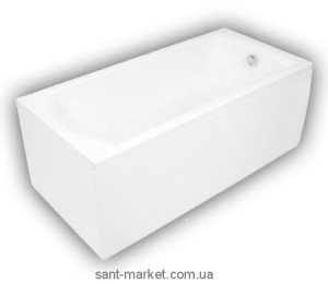 Ванна акриловая прямоугольная PoolSpa коллекция Linea 140х70х61 PWPNA..ZN000000 + ножки