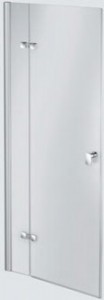 Душові двері в нішу Kludi Esprit скляна орні 90х200 56T0999L