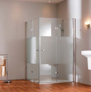 Душові двері в нішу Huppe Design pure 501 скляна орні складається 80х200 +510970092322