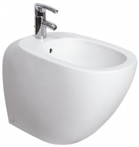 Биде напольное KOLO коллекция Ego by Antonio Citterio 57х35х40 с переливом K15000000