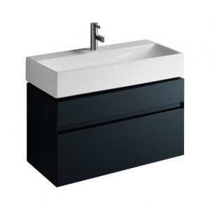 Тумба під раковину Kolo Quattro підвісна 88х41.3х49.4 антрацит 89357000