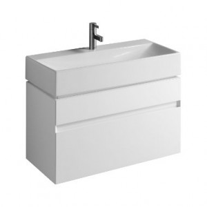 Тумба під раковину Kolo Quattro підвісна 88х41.3х49.4 білий глянець 89354000