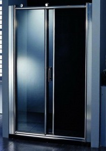 Душевая дверь в нишу Appollo стеклянная раздвижная на роликах 120х187 TS-0507D  