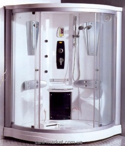 Паровий гидробокс Appollo А - 0829 135х135х220 з низьким піддоном