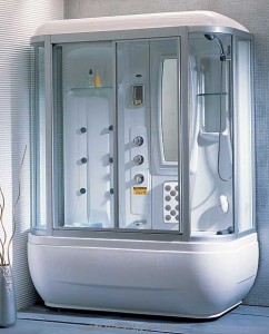 Паровий гидробокс пристінний Appollo А-0734 171x82x220 з ванною прямокутний