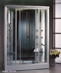 Паровой гидробокс угловой Appollo Guci - 850 146х91х224