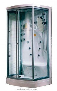 Гидробокс угловой Appollo TS-35W 110х90x220 с низким поддоном