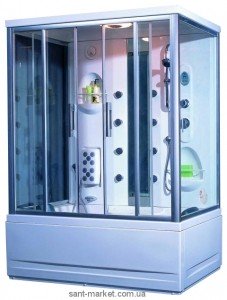 Паровий гидробокс прямокутний Appollo SU-150 170х90х220 з ванною