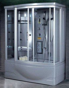 Паровой гидробокс прямоугольный Appollo Guci - 869 175х94х220 с ванной